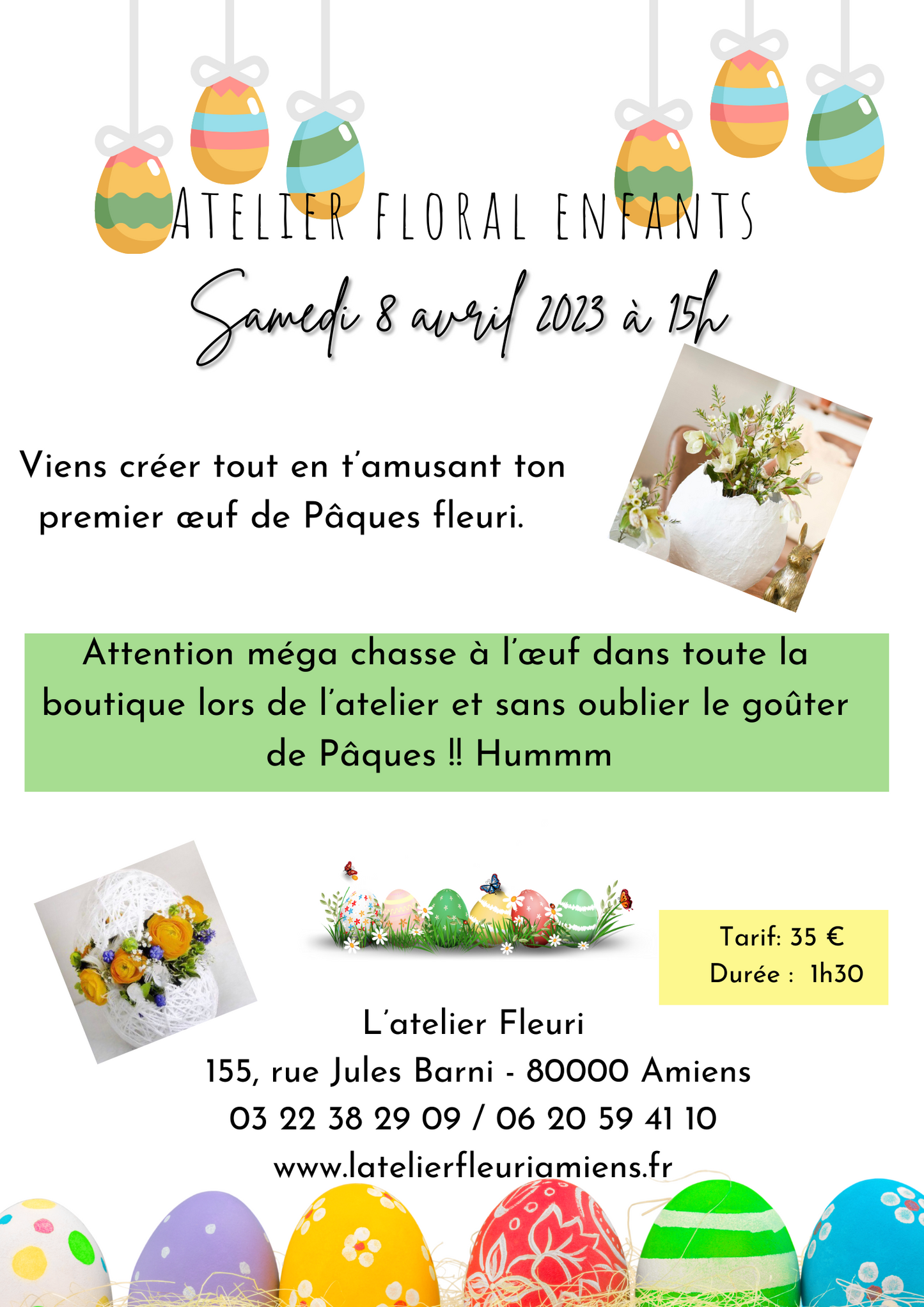 Atelier floral enfants
