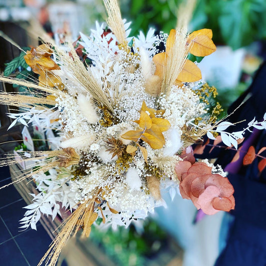 Bouquet fleurs séchées