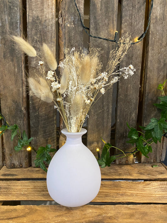 Ensemble moderne fleurs séchées