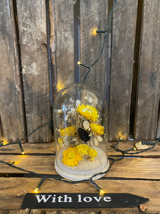 Cloches fleur séchées