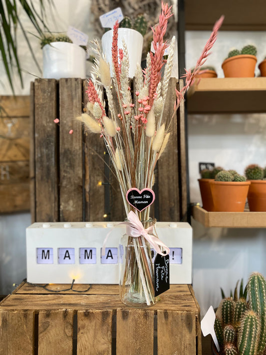 Composition fleurs séchées